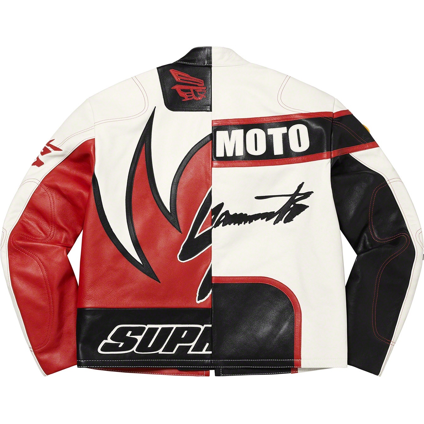 Supreme®/Yohji Yamamoto®/Vanson Leathers® Split Jacket view 5